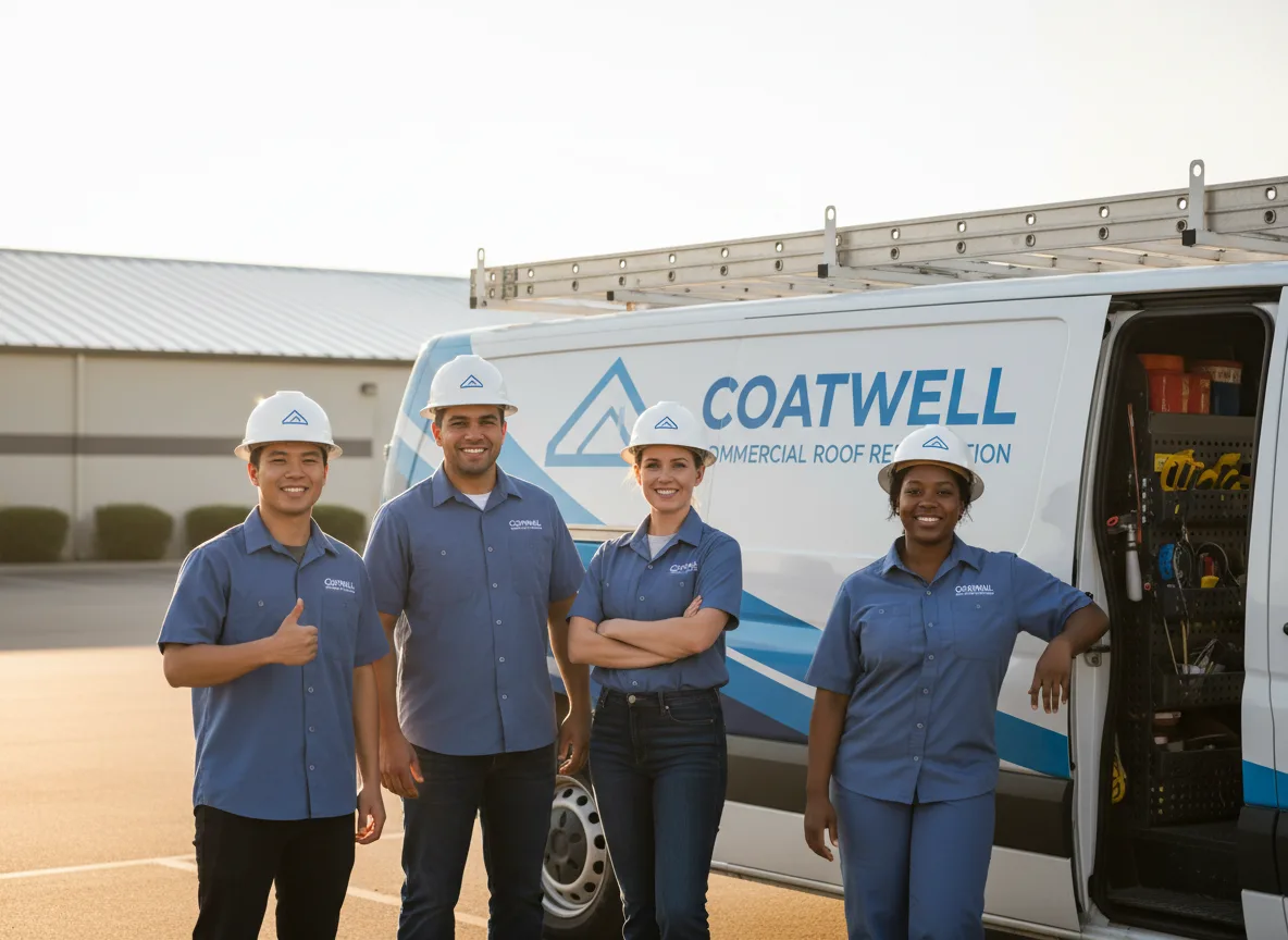 Commercial roof coating company in Gregory, MI